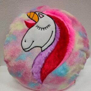 Unicorn Face Personalised Cushion