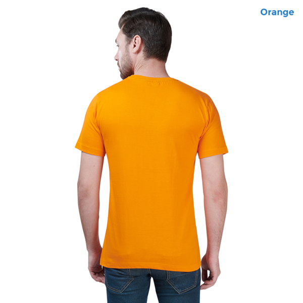 Premium Cotton Plain Orange T-shirt